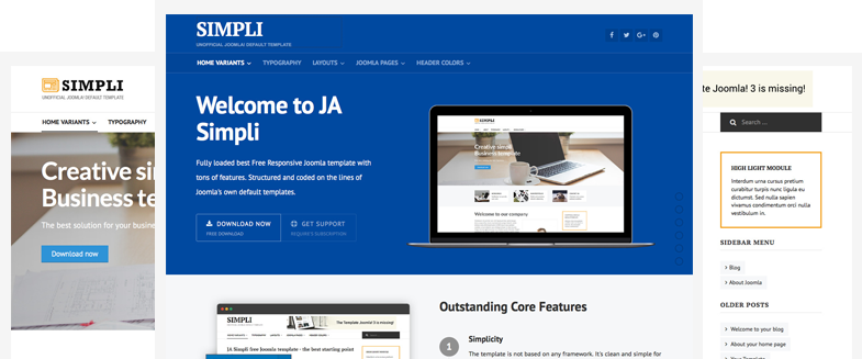 Free Joomla Template